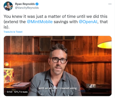Rying Reynolds Twitter ChatGPT